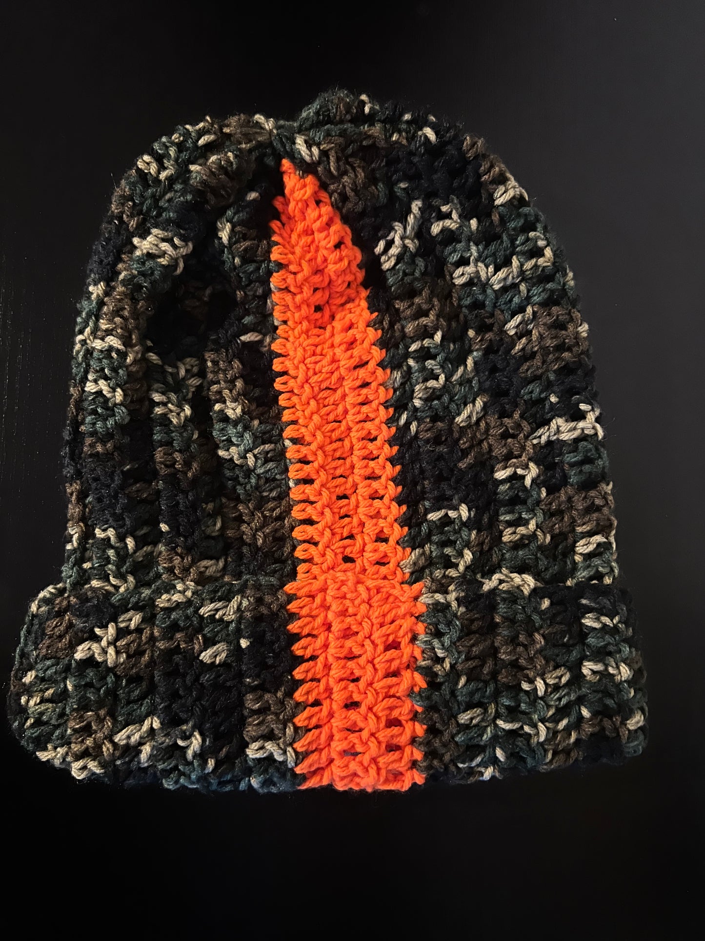 Crochet Striped Beanie Pattern